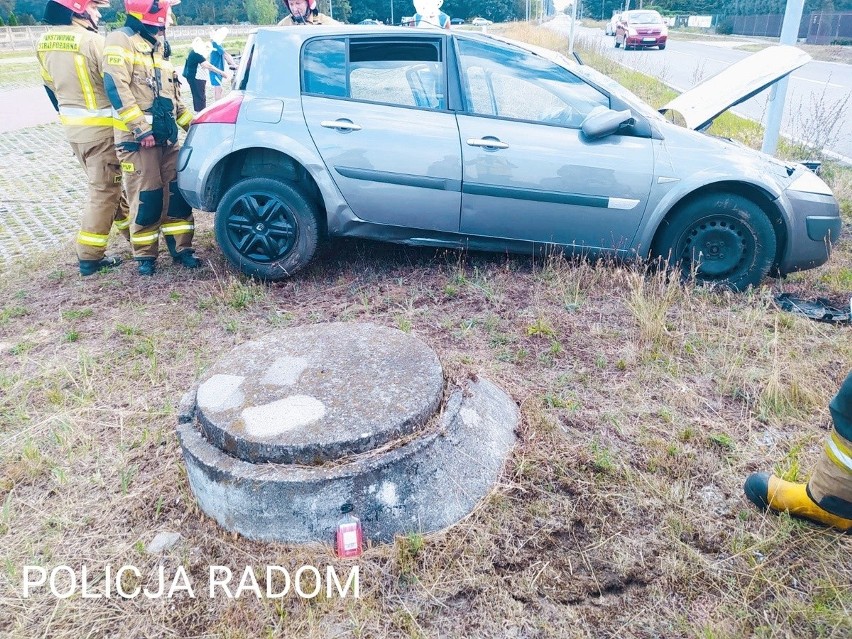 Dwa groźne wypadki z udziałem pijanych kierowców w Radomiu i powiecie radomskim. Ich samochody dachowały