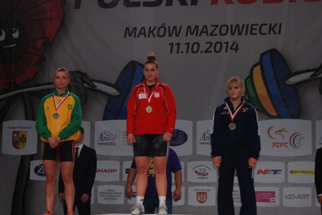 Patrycja Piechowiak stanęła na najwyższym stopniu podium na zawodach w Makowie Mazowieckim