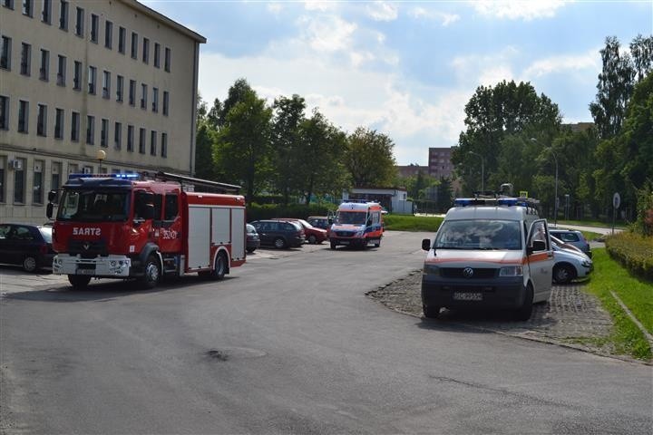 Po godzinie 15:00 strażacy otrzymali informację o ładunku...