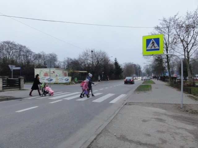 Ul. Wzgórze Wolności w Kartuzach, przy której jedna z mam zauważyła dziewczynkę