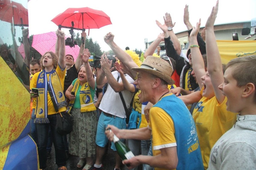 Wielkie powitanie Mistrzów z Vive Tauronu w Kielcach