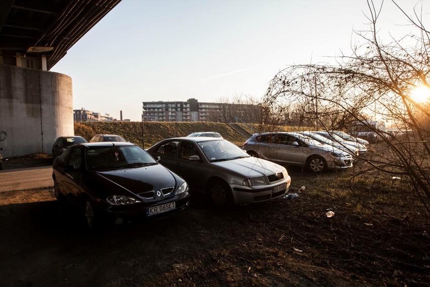 Kraków rozpaczliwie szuka miejsc parkingowych. Auta zajeżdżą zieleń? 