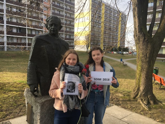 Dwie uczennice z I LO w Żorach chcą szerzyć wśród kolegów i mieszkańców miasta pamięć o Wojciechu Korfantym