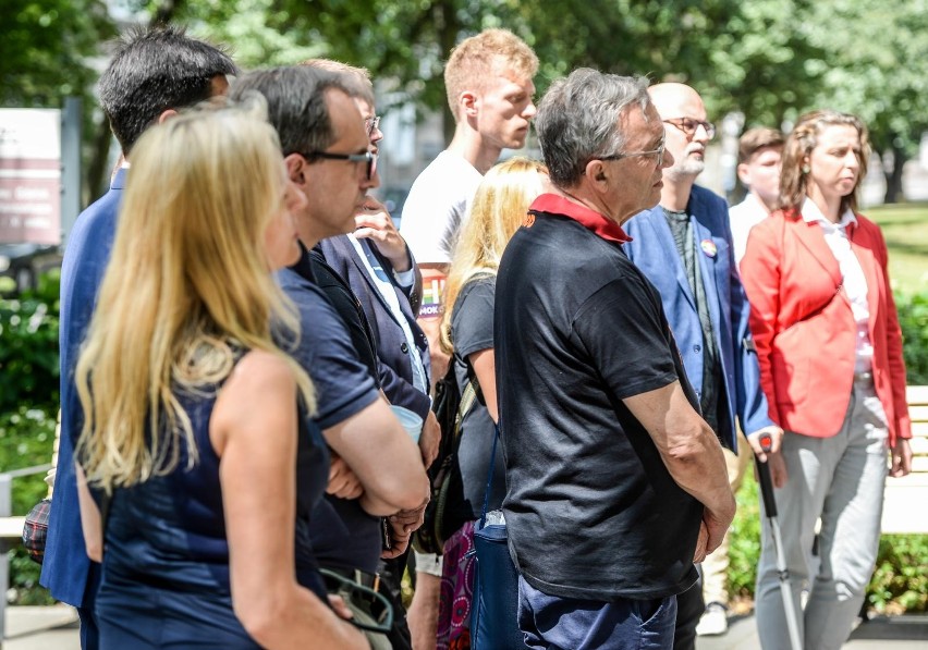 Konferencja prasowa prezydent Gdańska Aleksandry Dulkiewicz...