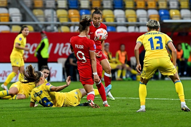 Mecz Polska - Ukraina w ramach Ligi Narodów Kobiet (26.09.2023)
