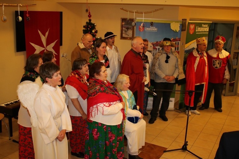 Dam i Kawalerów Maltańskich opłatek z „Panami Pacjentami" [ZDJĘCIA, WIDEO]