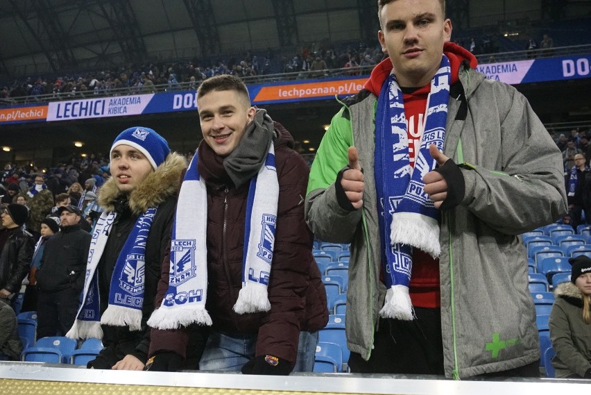 Podczas meczu Lech Poznań - Wisła Płock (2:1) atmosfera na...