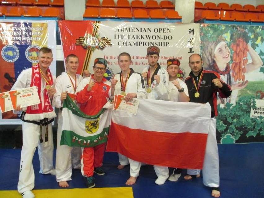 Maciej Kwaśniak z Czeladzi mistrzem... Armenii w taekwon-do