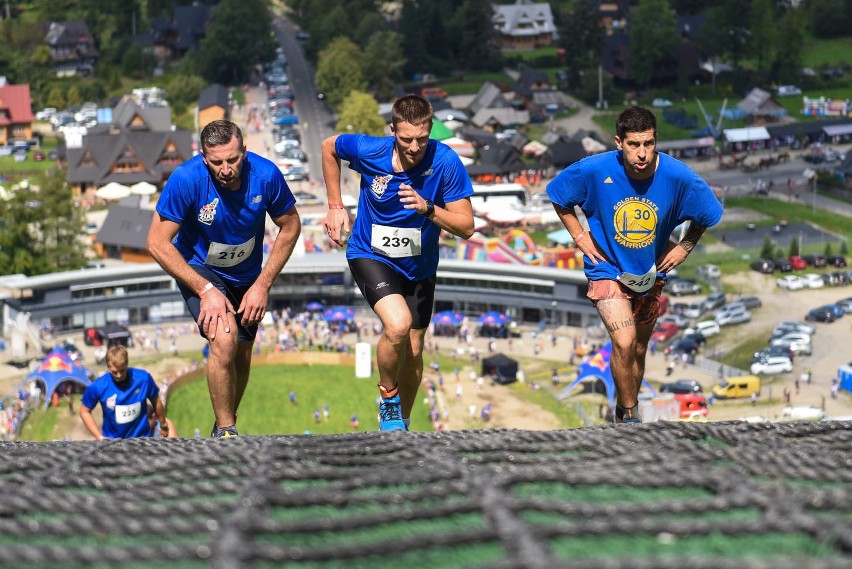 Zakopane. Biegi na skocznię, kibicowali Adam Małysz i Andrzej Bargiel [DUŻO ZDJĘĆ]