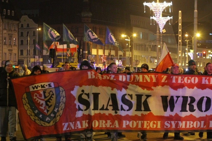 Marsz NOP we Wrocławiu - 13.12.2016
