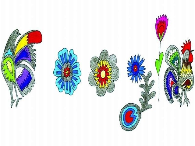 Projekt Michała Kleszczewskiego w konkursie Google 4 Doodle jest inspirowany polskim folklorem