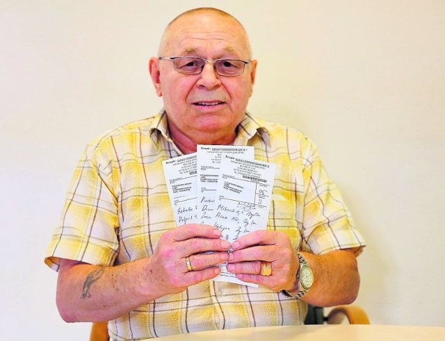 77-letni Marian Wyszkowski na recepcie miał 9 leków. W aptece za darmo dostał tylko lek kosztujący 3,20 zł Za pozostałe preparaty zapłacił - bagatela - 300 zł.