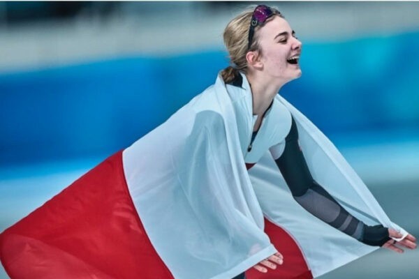 15-letnia Hanna Mazur zdobyła brązowy medal na dystansie...