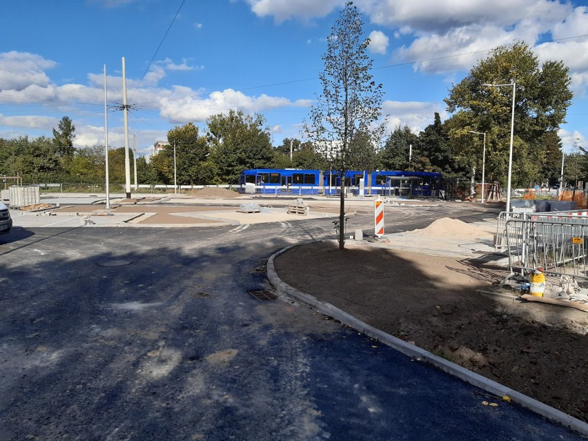 Budowa parkingu park and ride przy pętli tramwajowej Klecina