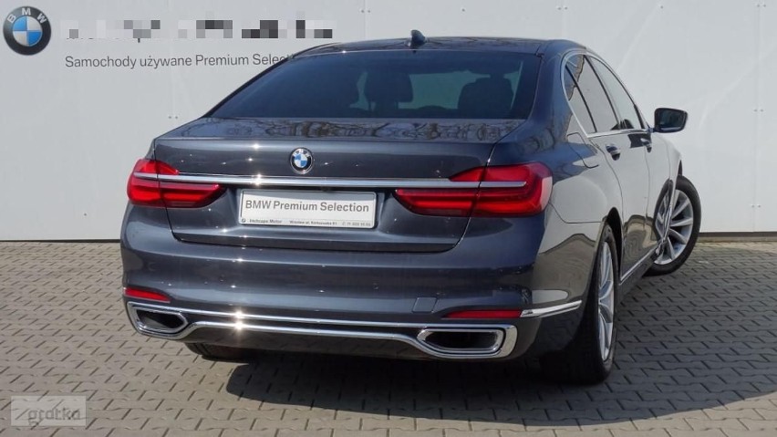 To BMW SERIA 7 740xd G11. Za auto trzeba zapłacić 524900 zł....