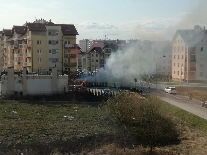 Około godz. 16.30 na skrzyżowaniu ul. Leskiej z Krośnieńską...