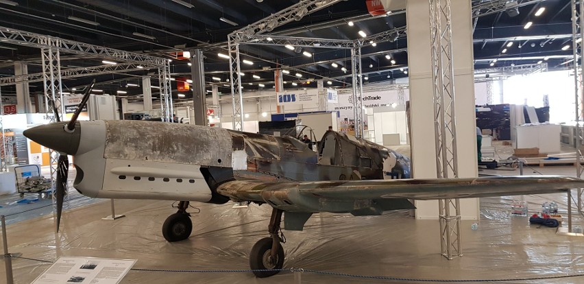 Myśliwiec Caudron C-714, używany był podczas walk we Francji...