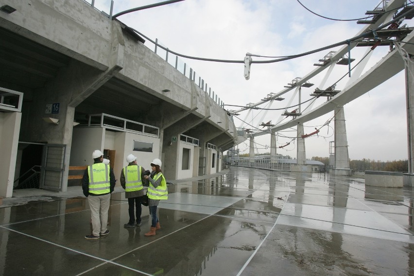 27.01.2012 chorzow....stadion slaski budowa....arkadiusz...