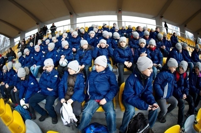 Uczestnicy zimowych obozów Polsat Soccer Skills