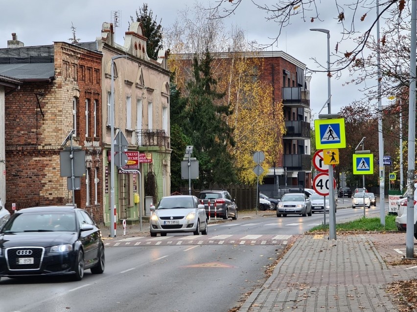 Wyniesione przejścia dla pieszych w Toruniu