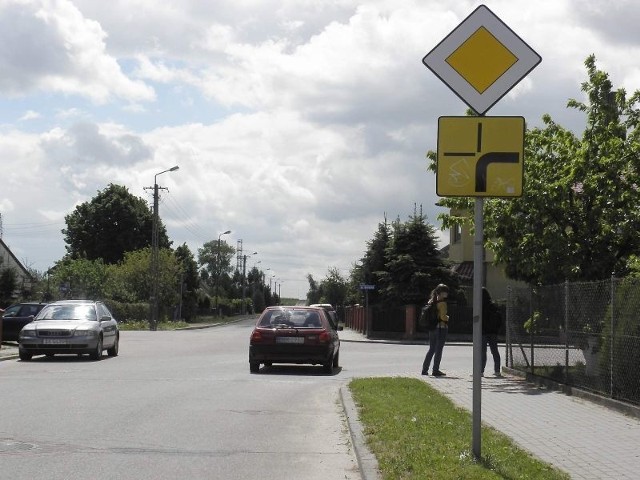 U zbiegu ulic: Grażyny i Nowej mieszkańcy chcieliby ustawienia lustra