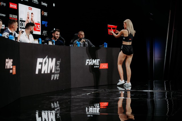 Fotoreportaż z konferencji zapowiadających galę Fame MMA 11