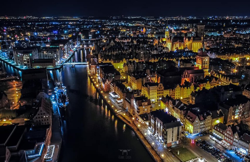 Gdańsk z drona - wiosna 2022