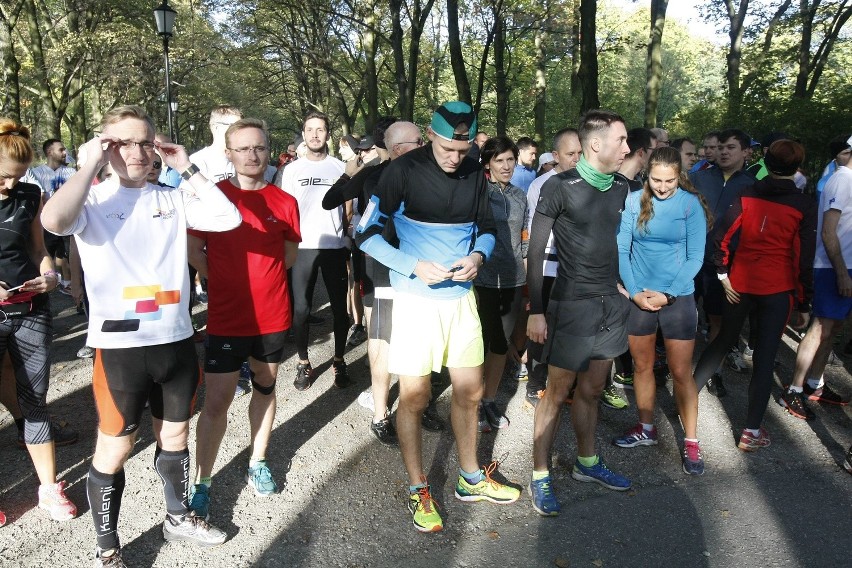 Parkrun Łódź w parku Poniatowskiego - 3 października 2015 r. [ZDJĘCIA, FILM, WYNIKI]