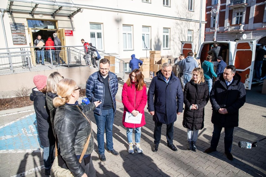 Pomoc humanitarna mieszkańców Białegostoku dla Ukrainy /...