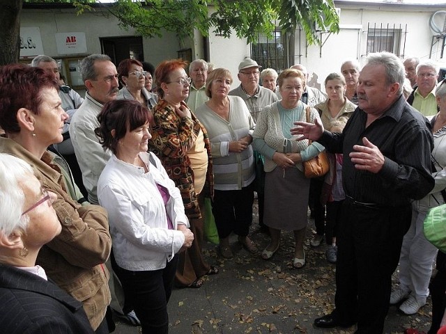 Zbigniew Gedowski na spotkaniu z mieszkańcami postanowił, że zorganizuje kolejny protest