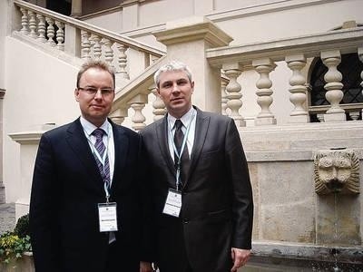 Dr hab. med. Marcin Barczyński i dr med. Aleksander Konturek Fot. Dorota Dejmek