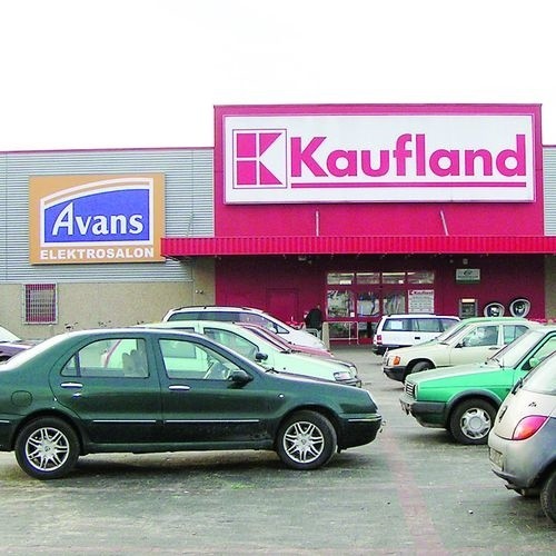 Market Kaufland w Lęborku.