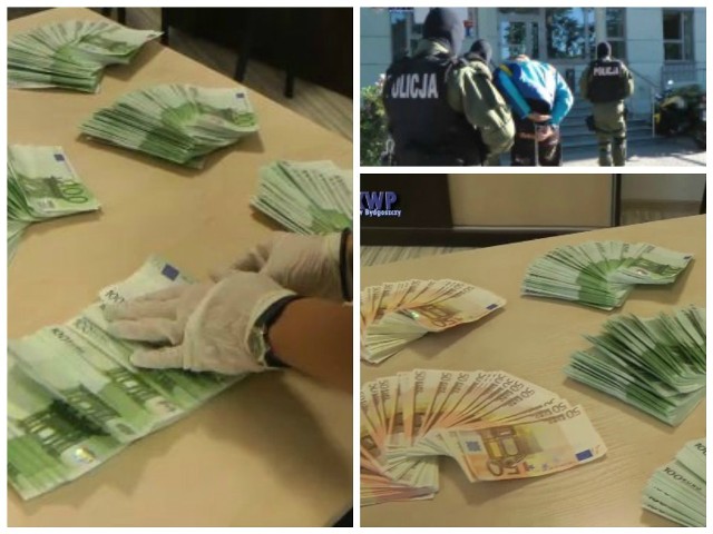 Fałszywe banknoty, mężczyzna został aresztowany.