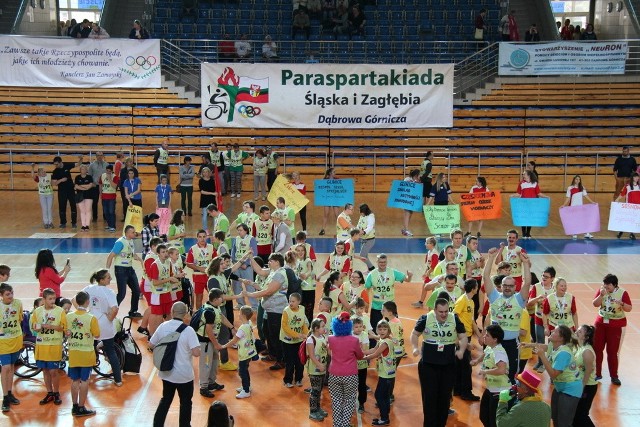 XVII Paraspartakiada Śląska i Zagłębia w dąbrowskiej hali Centrum