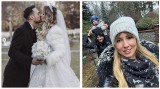 Bartosz Zmarzlik i jego żona Sandra świętują rocznicę. Ich ślub był huczny! [zdjęcia]