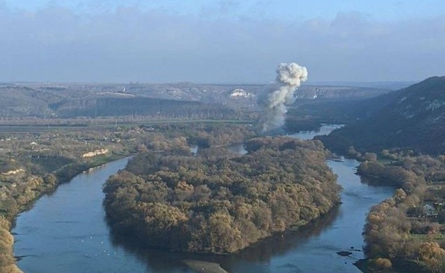 W północnej części Mołdawii spadł zestrzelony Rosyjski pocisk