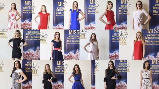 W niedzielę odbędą się w Kielcach wybory Miss Nastolatek Województwa Świętokrzyskiego 2018. O koronę powalczy 14 dziewczyn. Prezentujemy je na kolejnych zdjęciach. ZOBACZ KANDYDATKI NA KOLEJNYCH SLAJDACH>>>POLECAMY RÓWNIEŻ:Jak zmieniły się gwiazdy na przestrzeni lat? [ZDJĘCIA] ZOBACZ TAKŻE: TopMuzyczny. Najlepsze Girlsbandy, Spice Girls, Destiny's Child, Fifth Harmony...Źródło: vivi24.pl