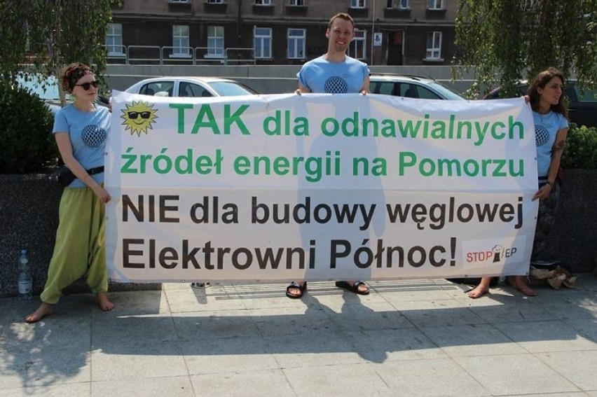 Protest przeciwko budowie Elektrowni Północ [ZDJĘCIA]