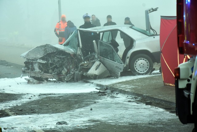 Poważny wypadek na drodze w kierunku Biecza