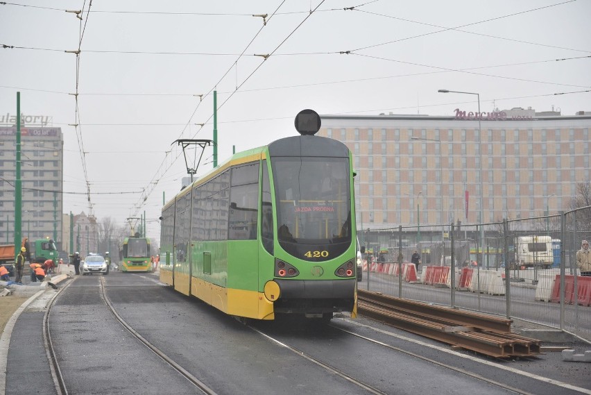MPK: Testy tramwajów na moście Uniwersyteckim