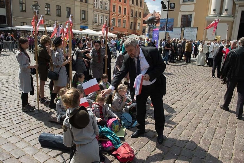 W Toruniu na Starym Rynku odbyły się uroczystości związane z...