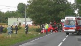 Śmiertelny wypadek w Borucinku pod Radziejowem. Na miejscu są dwa śmigłowce LPR-u. Droga zablokowana