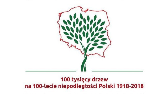 Gmina Włoszczowa przyłączyła się do ogólnopolskiej akcji „100 tysięcy drzew na 100 lecie niepodległości Polski 1918-2018”.