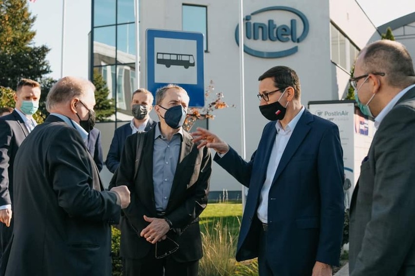 Premier Mateusz Morawiecki rozmawiał w Gdańsku z szefem Intela