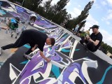 Park dla skaterów w Szczecinku z nowymi graffiti [zdjęcia]