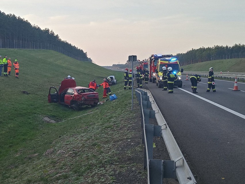 Do wypadku doszło w niedziele, 17 listopada, na S3 na...