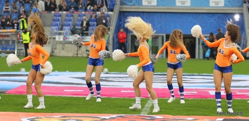 Kolejorz Girls na meczu Lech - Śląsk