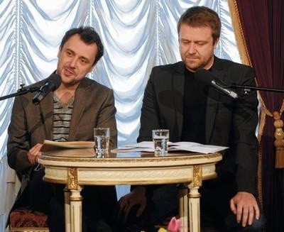 Sebastian Oberc i Tomasz Augustynowicz czytali wiersze Tuwima Fot. Wacław Klag