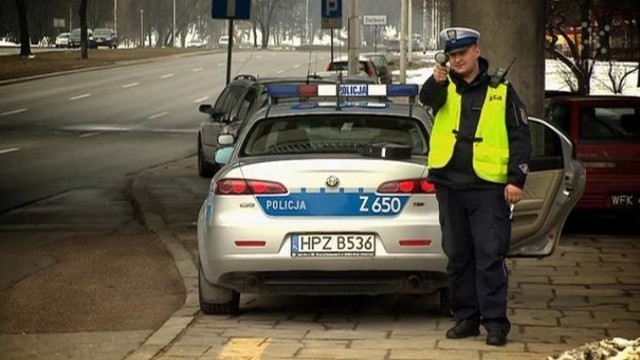 Policjant z drogówki