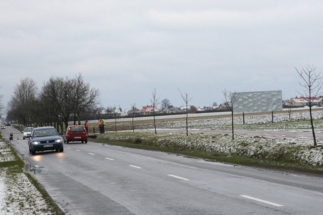 Działki, które sprzedaje spółka APiON sa położone u wylotu Słupska w kierunku Siemianic.